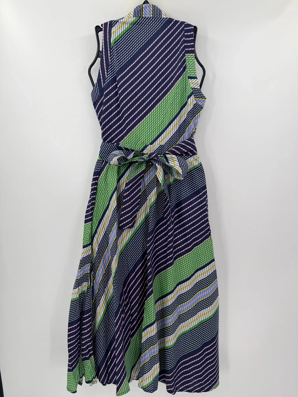 Tory Burch Field Day Bias Stripe Dress 6